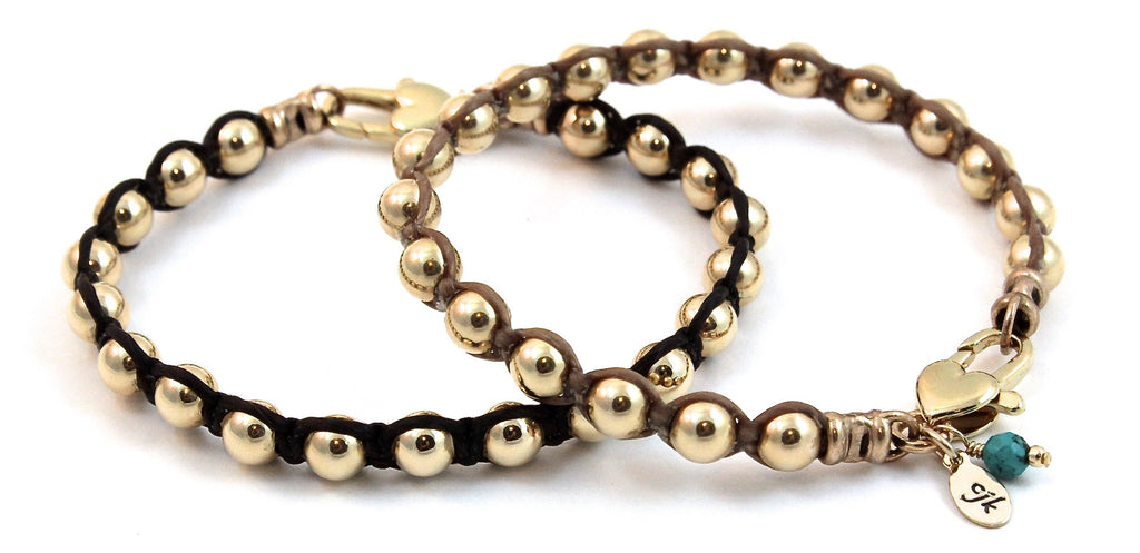 Large Strand Bracelet in 14k Gold Fill